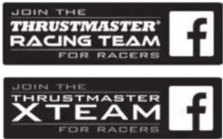 JOIN THE THRUSTMASTER® RACING TEAM FOR RACERS JOIN THE THRUSTMASTER XTEAM FOR RACERS