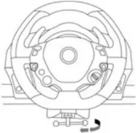 THRUSTMASTER TX Ferrari 458 Italia Edition - Mocowanie kierownicy do stołu lub biurka - 3