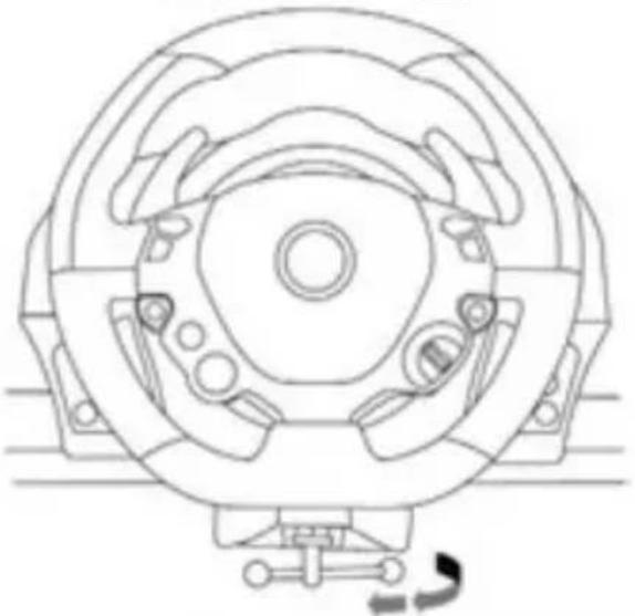 THRUSTMASTER TX Ferrari 458 Italia Edition - Het racestuur op een tafel of werkblad bevestigen - 3