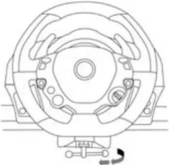 THRUSTMASTER TX Ferrari 458 Italia Edition - Fixar o volante a uma mesa ou secretária - 3
