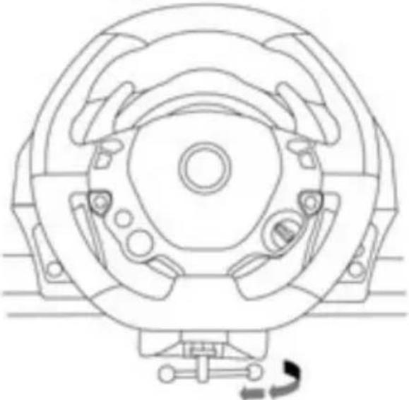 THRUSTMASTER TX Ferrari 458 Italia Edition - Fijación del volante de carreras a una mesa o un escritorio - 3