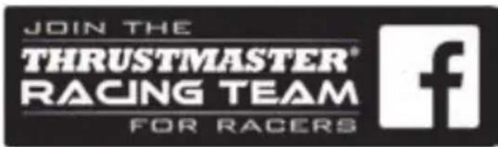JOIN THE THRUSTMASTER® RACING TEAM FOR RACERS