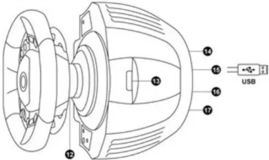 USB 13 14 15 16 17 12