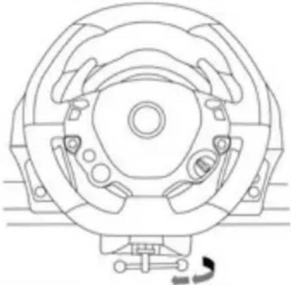 THRUSTMASTER TX Ferrari 458 Italia Edition - Τοποθέτηση τιμονιέρας σε τραπέζι ή γραφείο - 2