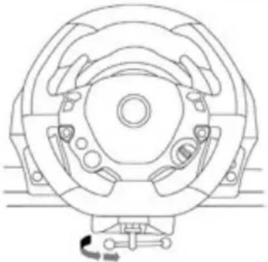 THRUSTMASTER TX Ferrari 458 Italia Edition - Fixer le volant sur une table ou un bureau - 4