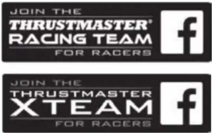 JOIN THE THRUSTMASTER® RACING TEAM FOR RACERS JOIN THE THRUSTMASTER XTEAM FOR RACERS