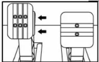 THRUSTMASTER TGT Racestuur - Adjusting the SPACING of the accelerator pedal and the clutch pedal - 1