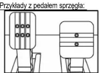 THRUSTMASTER TGT Racestuur - Regulacja ODLEGŁOSCI między pedaem przyspieszzenia i pedaem spreȩga - 2