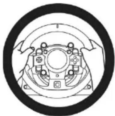 THRUSTMASTER TGT Racestuur - 警告-フオーヒスフィートービック、およわ繫り返しの動きによる負傷の可能性 - 3
