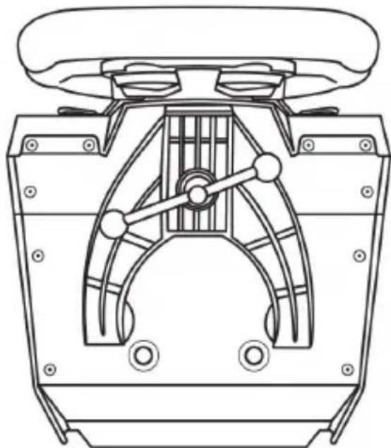THRUSTMASTER TSXW Racer met Sparco P310 Competition - Attaching the racing wheel to a table or a desktop - 2