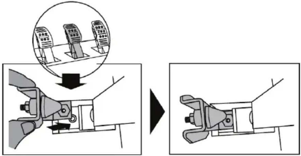 THRUSTMASTER TSXW Racer met Sparco P310 Competition - Instalar o batente cónico ("CONICAL RUBBER BRAKE" mod) - 3