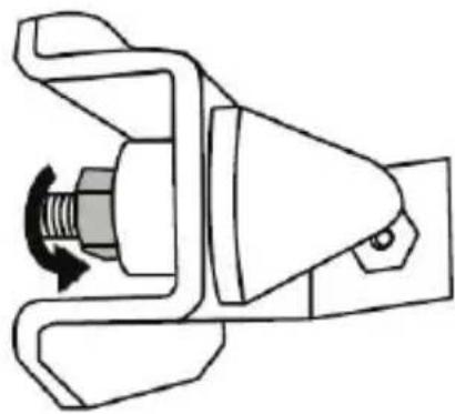 THRUSTMASTER TSXW Racer met Sparco P310 Competition - 円錠スットの取り付け（"CONICAL RUBBER BRAKE" MOD) - 3