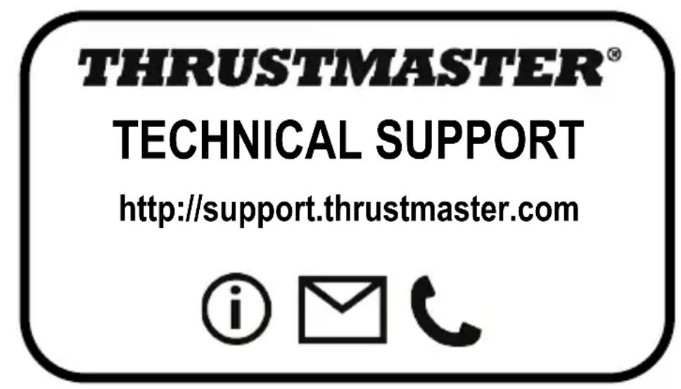 THRUSTMASTER TSXW Racer met Sparco P310 Competition - DECLARATION OF CONFORMITY - 1