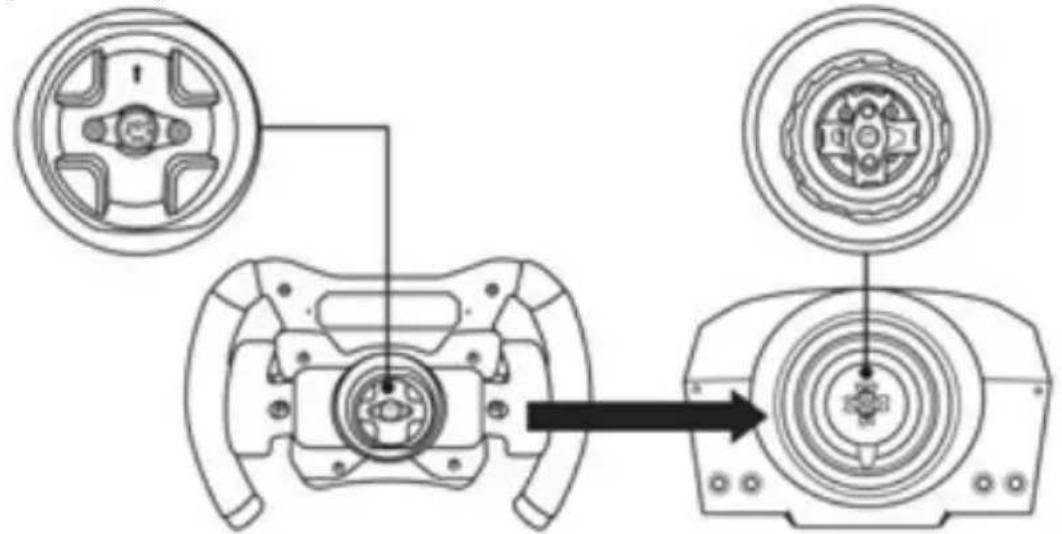 THRUSTMASTER TSPC Racer Ferrari 488 Challenge Ed. - DIREKSIYONUN TABANINA TAKILMASI - 1