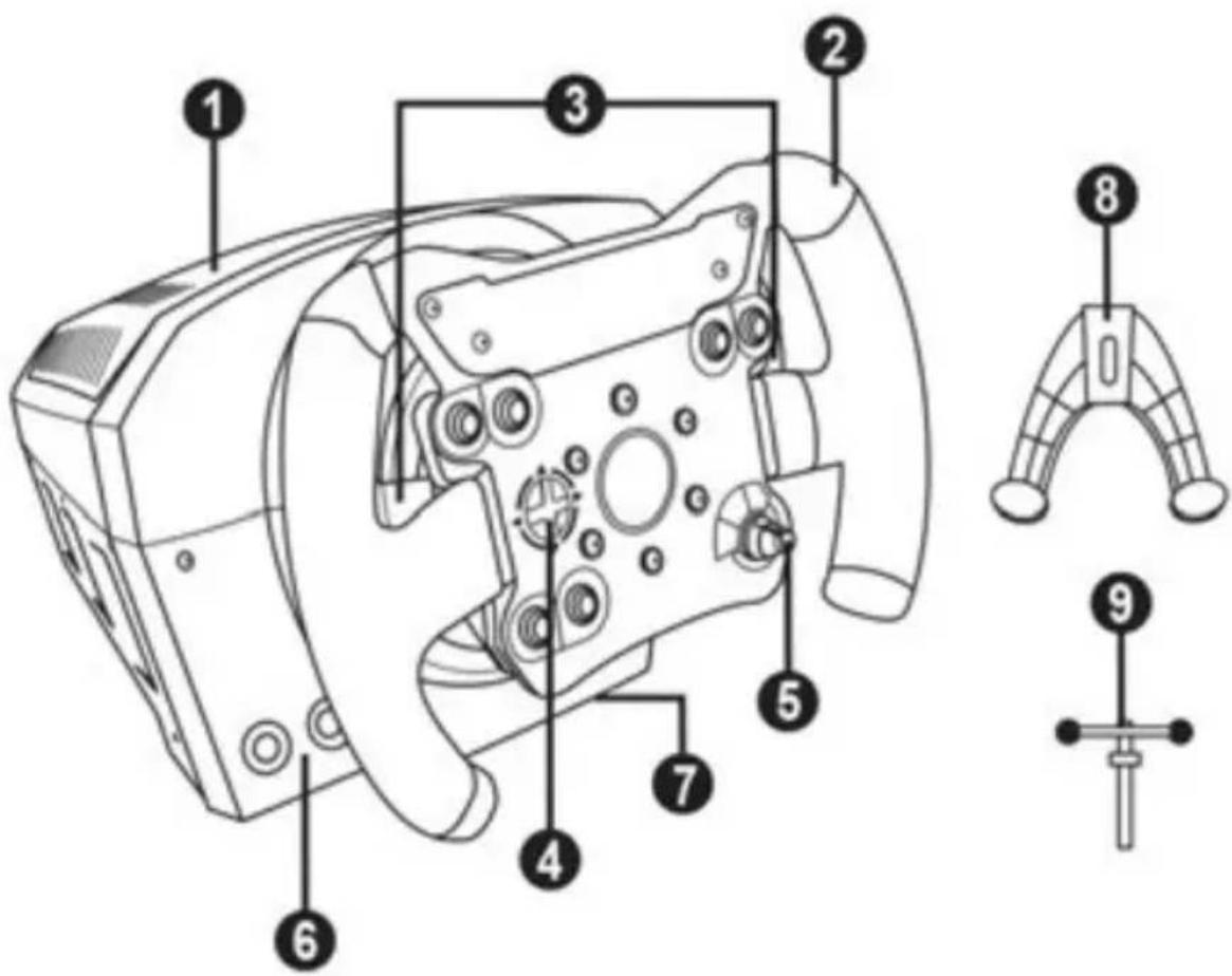 THRUSTMASTER TSPC Racer Ferrari 488 Challenge Ed. - CHARACTERISTICAS TÉCNICAS - 1