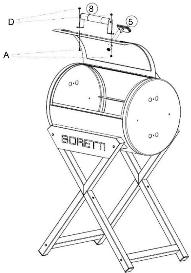 BORETTI Fratello - Het aansteken van de barbecue - 14