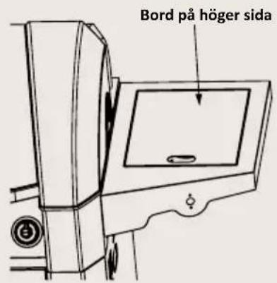 BORETTI Forza - Steg 2 - Montering av högra sidobordet (nr.3) - 2
