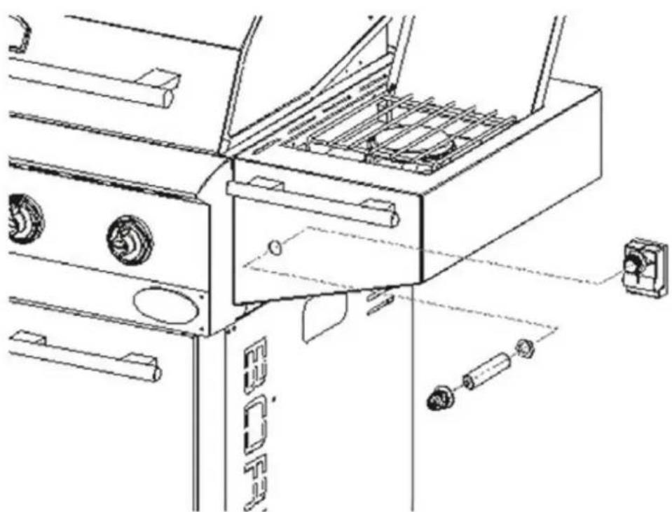 BORETTI Ibrido Top - Grill Assembly - 1