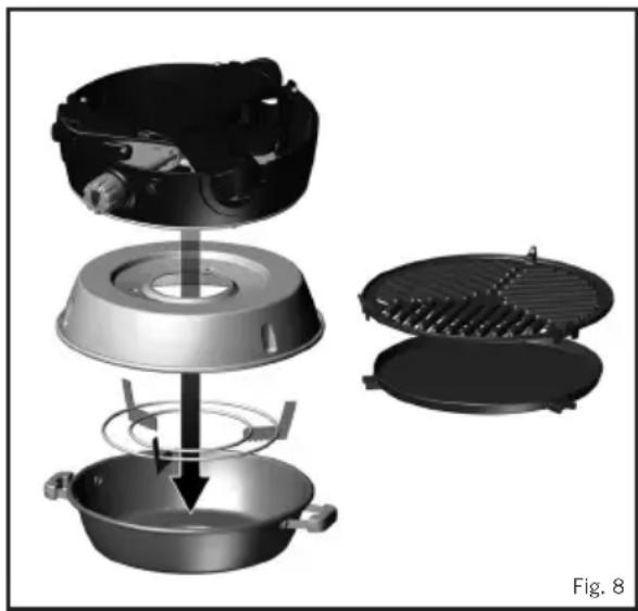 CADAC Safari Chef 2 - Het toestel gebruiken - 1