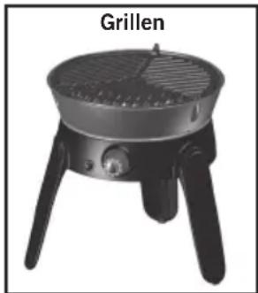 CADAC Safari Chef 2 - Koch-Optionen - 1