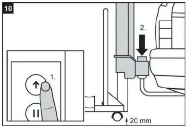 Pro-User Diamant Bike Lift - Soulevez le porte-vélo avec le moteur incorporé sur l'accouplement de remorque - 3