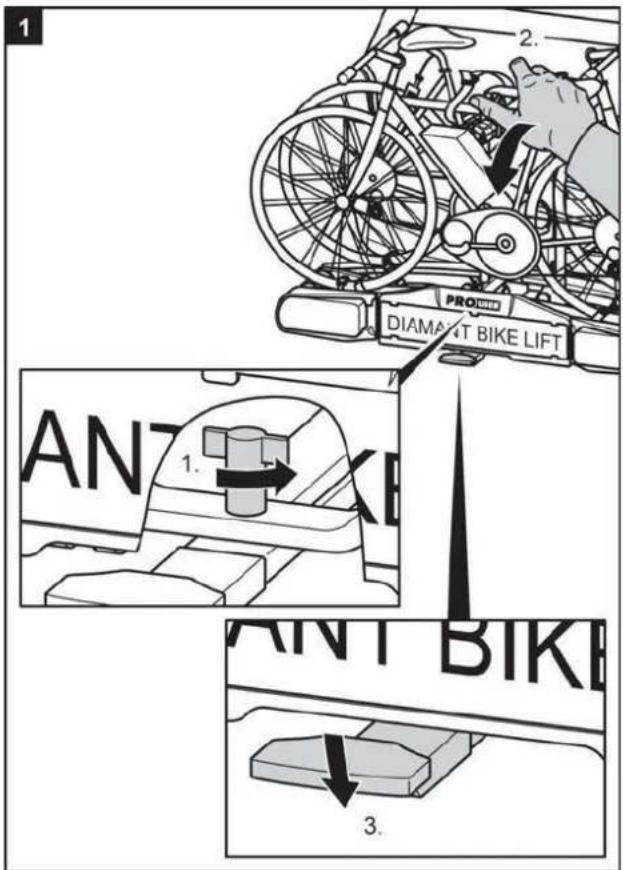 Pro-User Diamant Bike Lift - PRUDENCE - 1