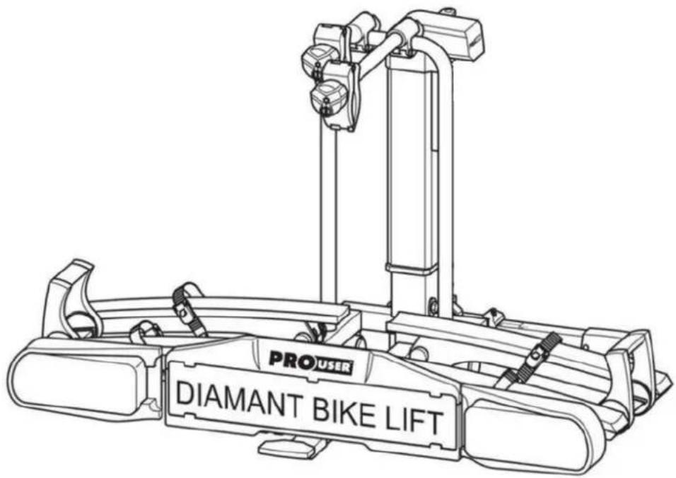 Pro-User Diamant Bike Lift - Manuel de l'opérateu - 1
