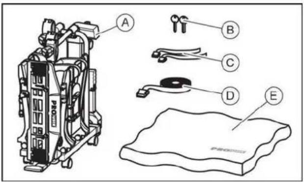 Pro-User Diamant Bike Lift - Contenu de livraison - 1