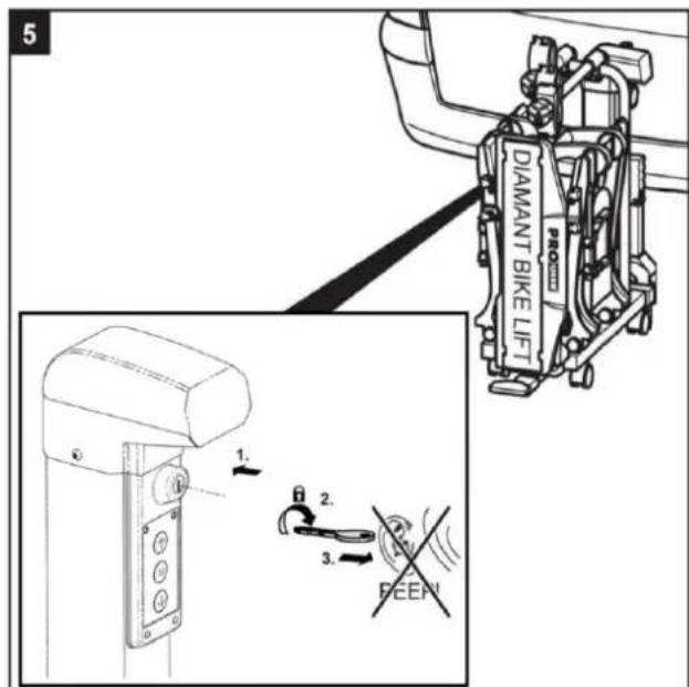 Pro-User Diamant Bike Lift - AVERTISSEMENT - 2