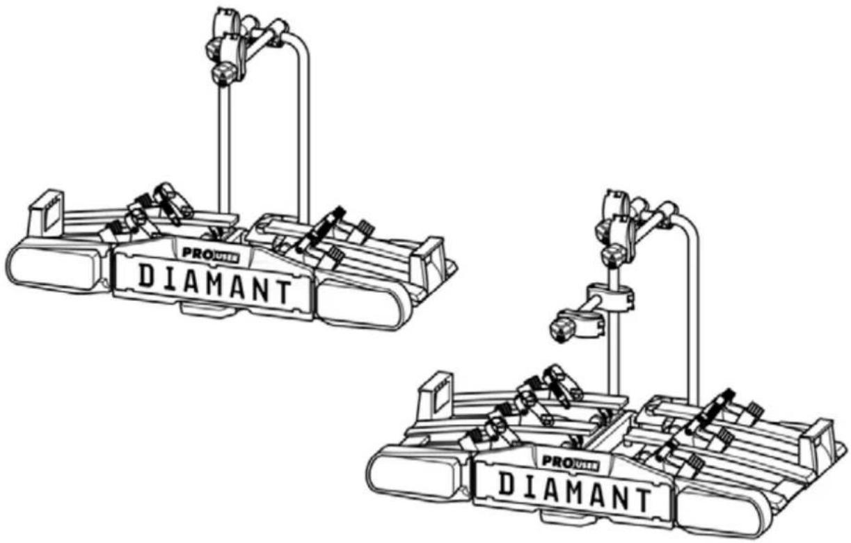 Pro-User Diamant SG2 - Nosič jízdních kol DIAMANT SG2 / SG3 - 1