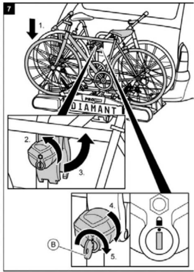 Pro-User Diamant SG2 - Porte-vélo DIAMANT SG2 / SG3 - 3