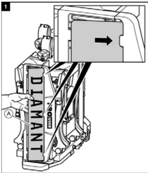Pro-User Diamant SG2 - Vor der ersten Inbetriebnahme Montage des Kennzeichens am Fahrradträger - 1