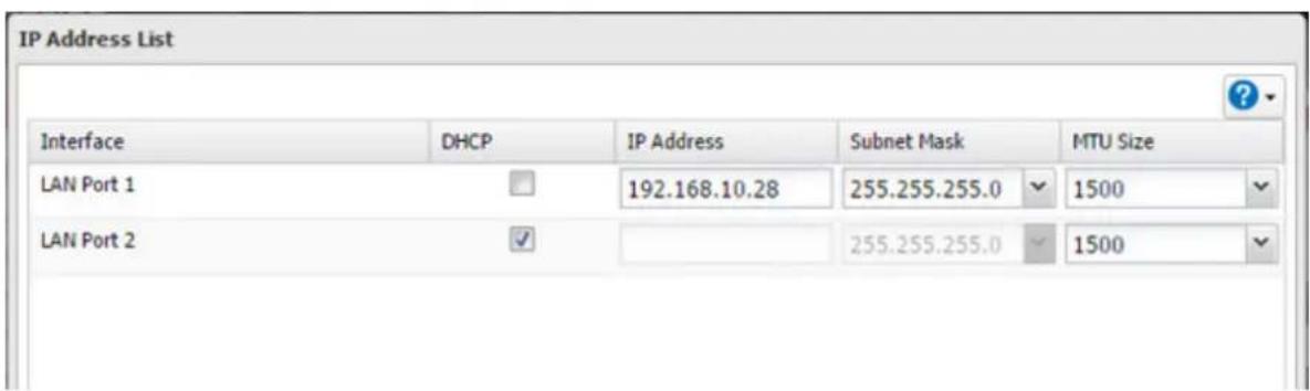 BUFFALO TeraStation TS3410DN - Decochez la case « DHCP » et saisissez l'adresse IP et le masque de sous-riereau de votre choix. - 1