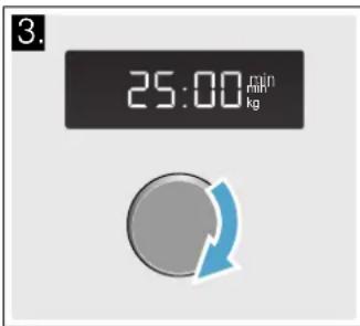 SIEMENS iQ500 FF513MMW0 - Voorbeeld: 360 W, 25 minutes - 2