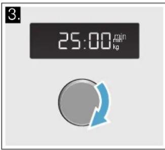 SIEMENS iQ500 FF513MMW0 - Beispiel: 360 W, 25 Minuten - 2