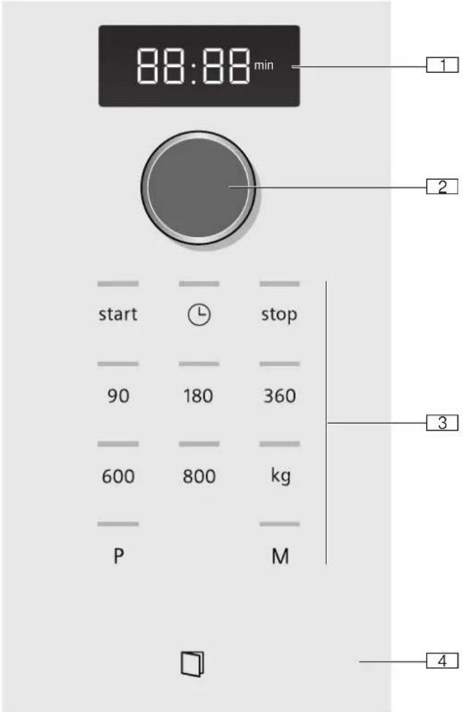 SIEMENS iQ500 FF513MMW0 - Bandeau de commande - 1