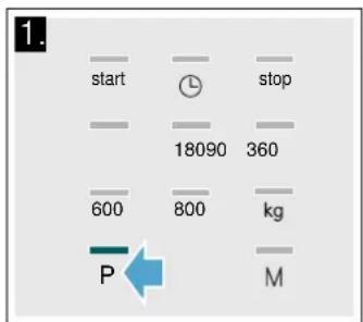 SIEMENS iQ500 FF513MMW0 - Réglage d'un programme - 1
