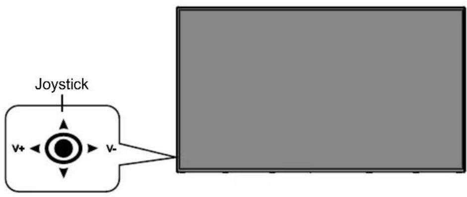 HITACHI UHD8610PC - Ein- und Ausschalten des Bildschirms - 2