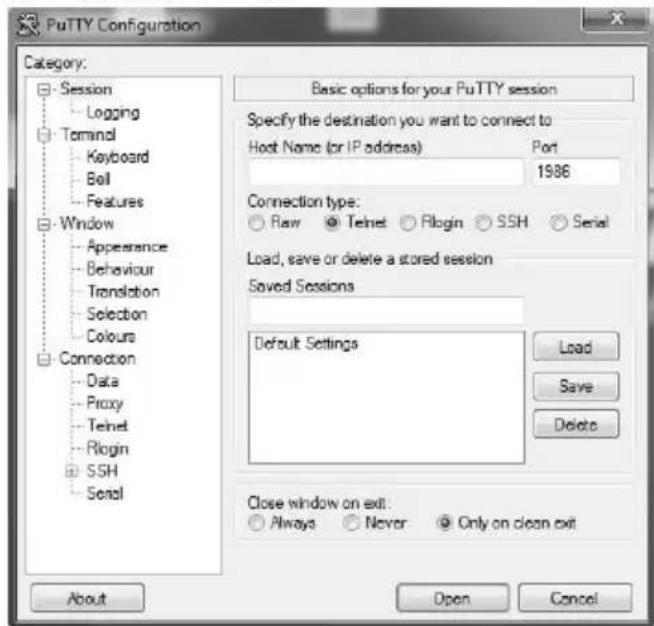 HITACHI UHD8610PC - Koble til displayet (LAN-port) - 1