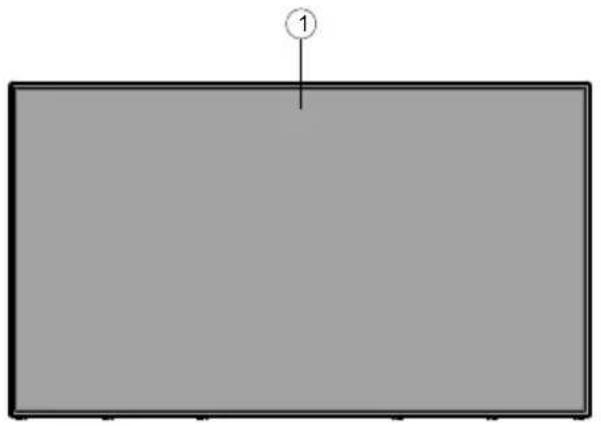 HITACHI UHD8610PC - Vorderseite - 1