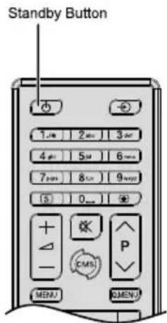HITACHI UHD8610PC - Turning the Display On/Off - 1