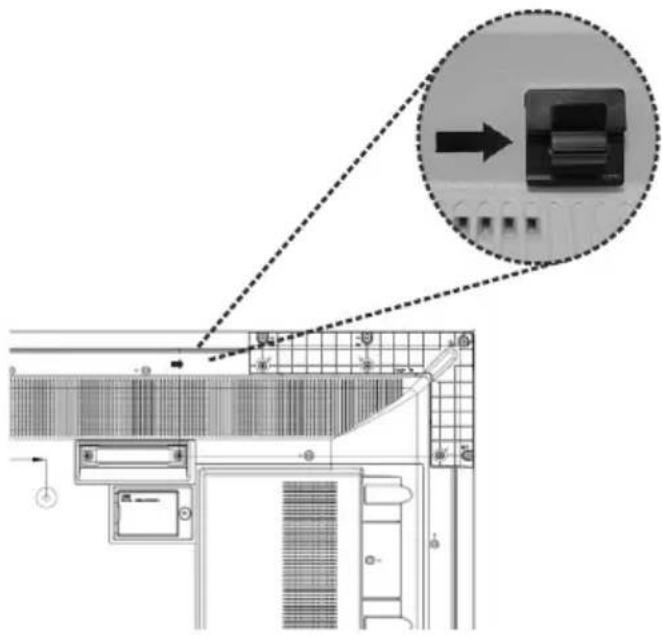 HITACHI UHD8610PC - TOUCHSCREEN-KABELVERWALTUNG - 1