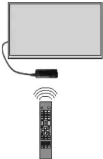 HITACHI UHD8610PC - Conectar el receptor IR (receptor de infrarrojos) - 1