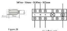QLIMA SC5032 - Connecting the electrical cables for the S41xx &amp; S5xxx models. - 2