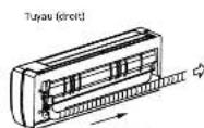 QLIMA SC5032 - POSSIBILITÉS D'INSTALLATION DES TUYAUX DE L'UNITÉ INTÉRIEURE VERS L'UNITÉ EXTÉRIEURE. - 3