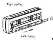 QLIMA SC5032 - POSSIBILITIES FOR INSTALLING THE PIPING FROM THE INTERIOR UNIT TO THE EXTERIOR UNIT. - 3