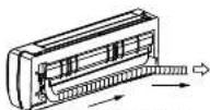 QLIMA SC5032 - POSIBILIDADES PARA LA INSTALACIÓN DE UNA TUBERÍA DESDE LA UNIDAD INTERIOR A LA EXTERIOR. - 4