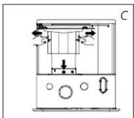 QLIMA R4224STC - L ENSURE THAT THE HEATER IS OFF AND COMPLETELY COOL BEFORE STARTING TO REPLACE THE WICK. - 13