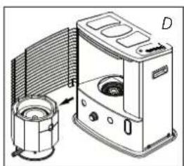 QLIMA R4224STC - L AVANT DE COMMENCER A CHANGER LA MECHE, L'APPAREIL DOIT ÊTRE ETEINT ET TOTALEMENT REFROIDI. - 12
