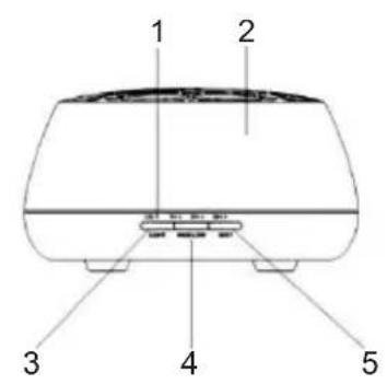 BIGBEN INTERACTIVE BTA01 - Beschrijving van de onderdelen - 1